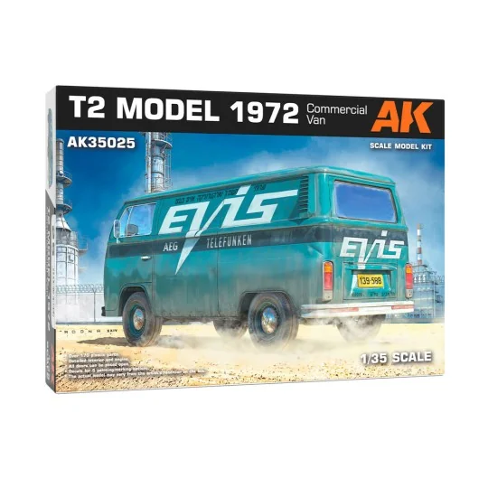 T2 MODEL 1972 Commercial Van, 1/35 - AK Interactive AK35025