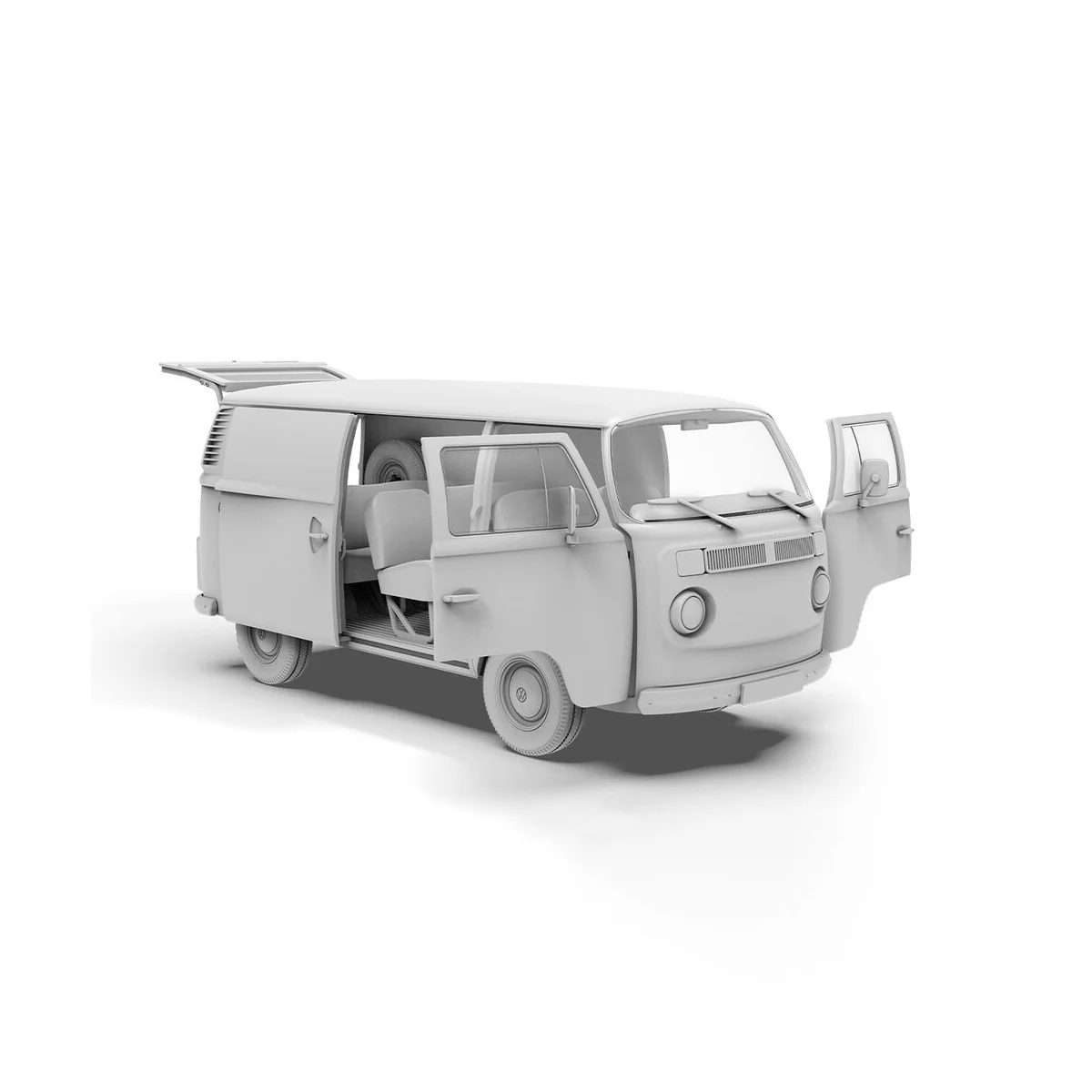 T2 MODEL 1972 Commercial Van, 1/35 - AK Interactive AK35025