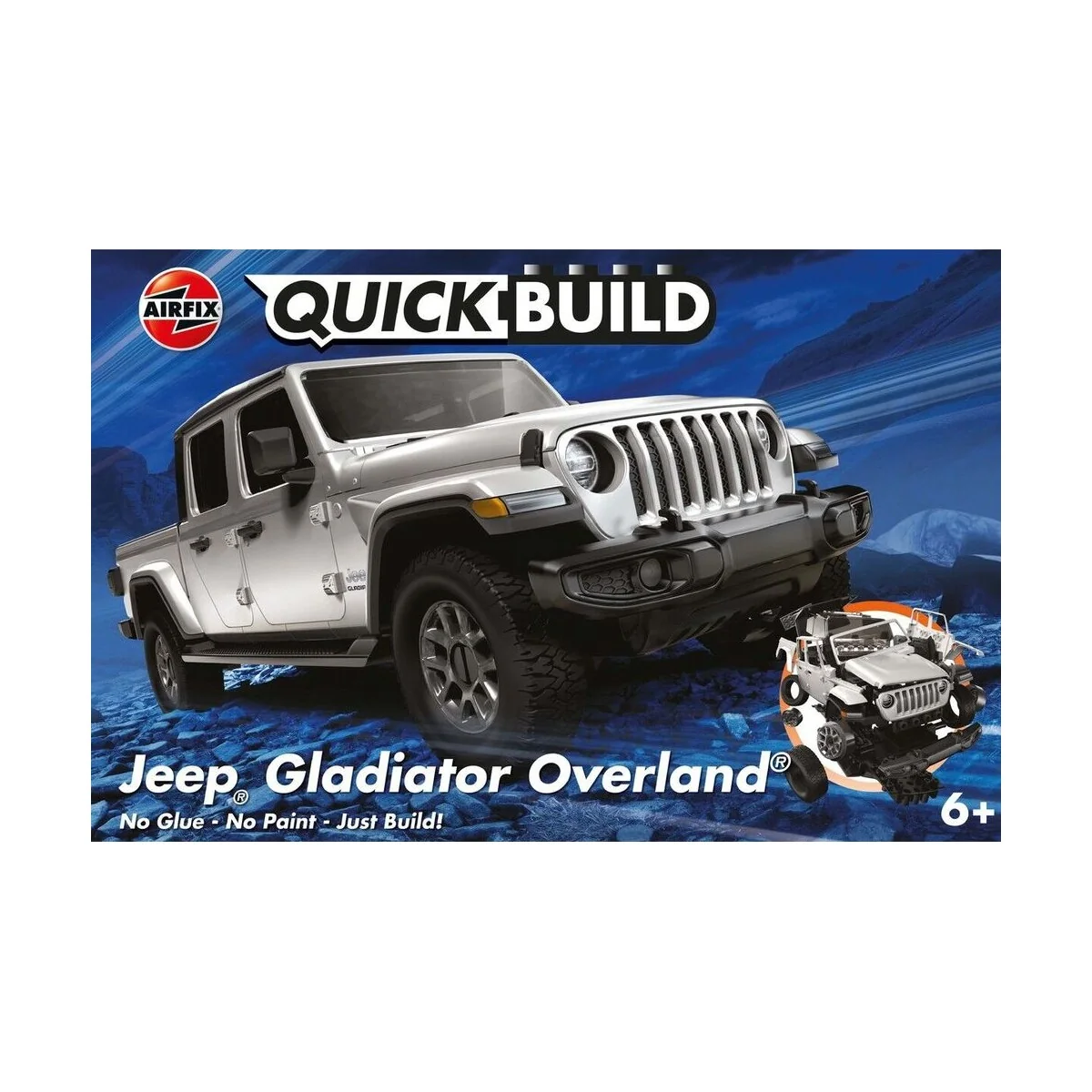 QUICKBUILD Jeep Gladiator (JT) Overland - Airfix J6039 QUICKBUILD Jeep Gladiator (JT) Overland - Airfix J6039