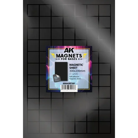 MAGNETIC SHEET 300x200 - 1 unid - AK Interactive AKMAGNET001