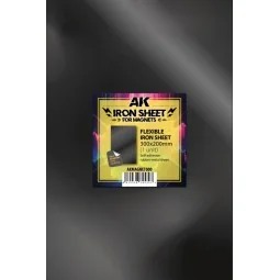 IRON SHEET FOR MAGNETS 300x200mm - AK Interactive AKMAGNET000