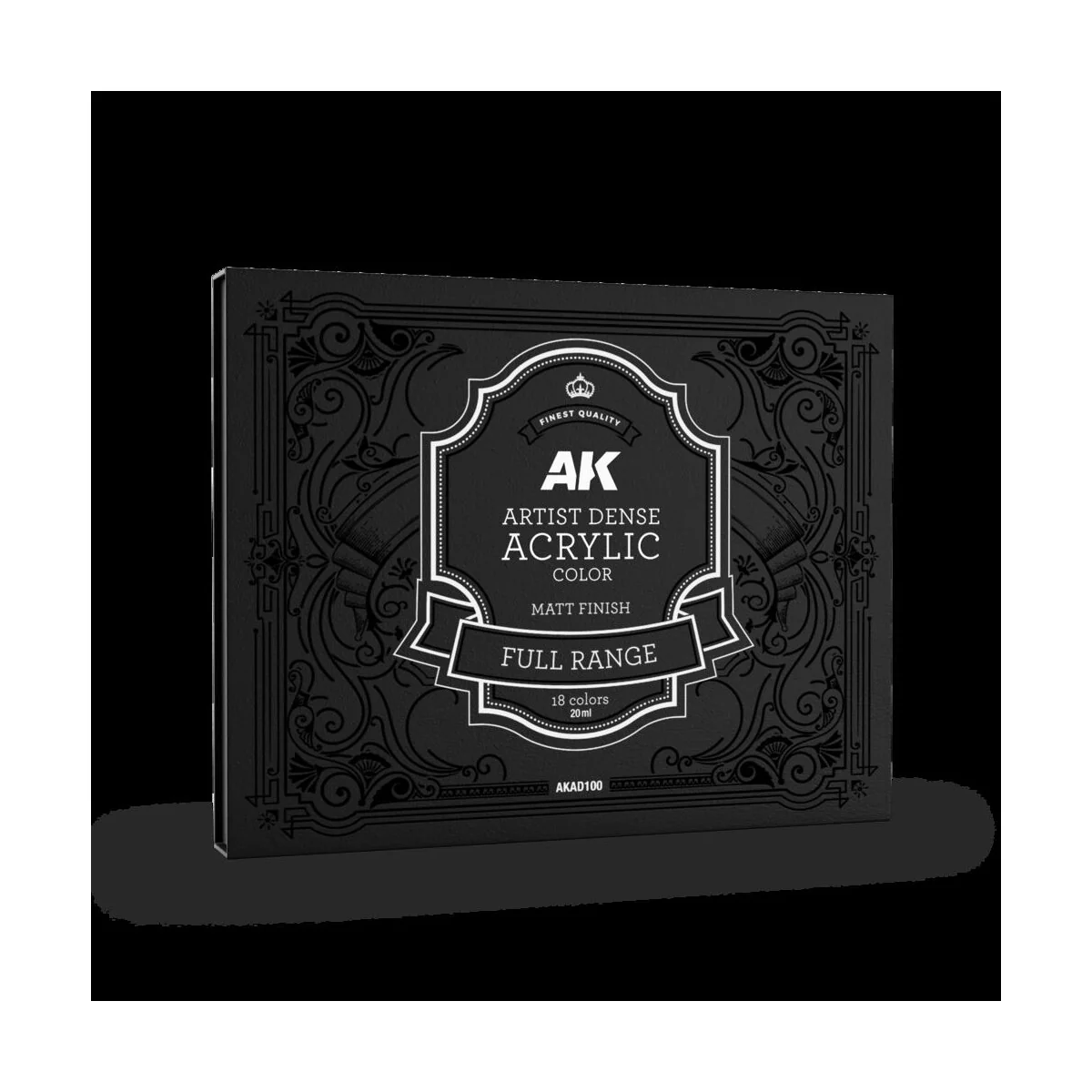 DELUXE EDITION BOX FULL RANGE ARTIST DENSE ACRYLIC COLOR - AK Inter...