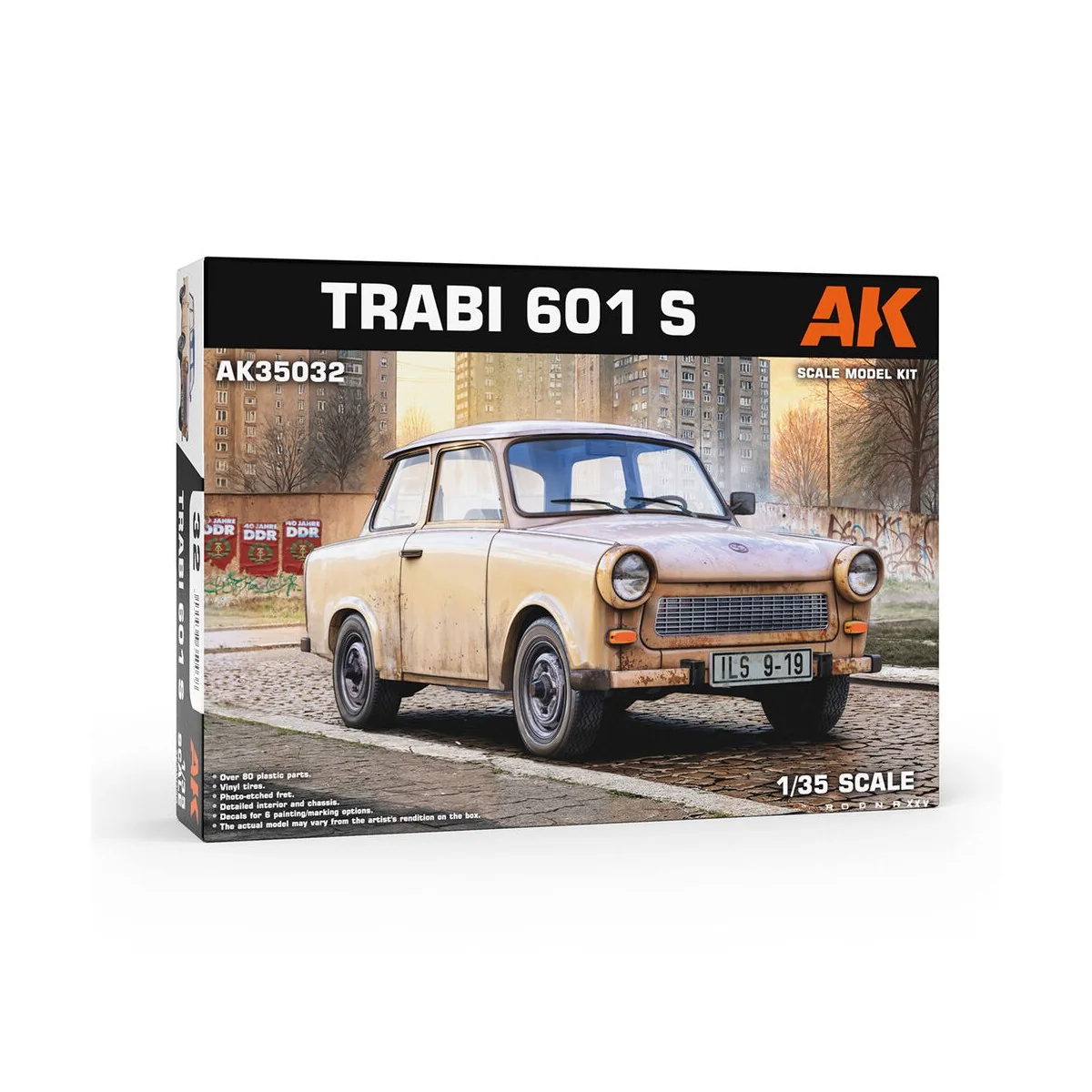 TRABI 601 S, 1/35 - AK Interactive AK35032 TRABI 601 S, 1/35 - AK Interactive AK35032