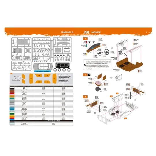 TRABI 601 S, 1/35 - AK Interactive AK35032 TRABI 601 S, 1/35 - AK Interactive AK35032