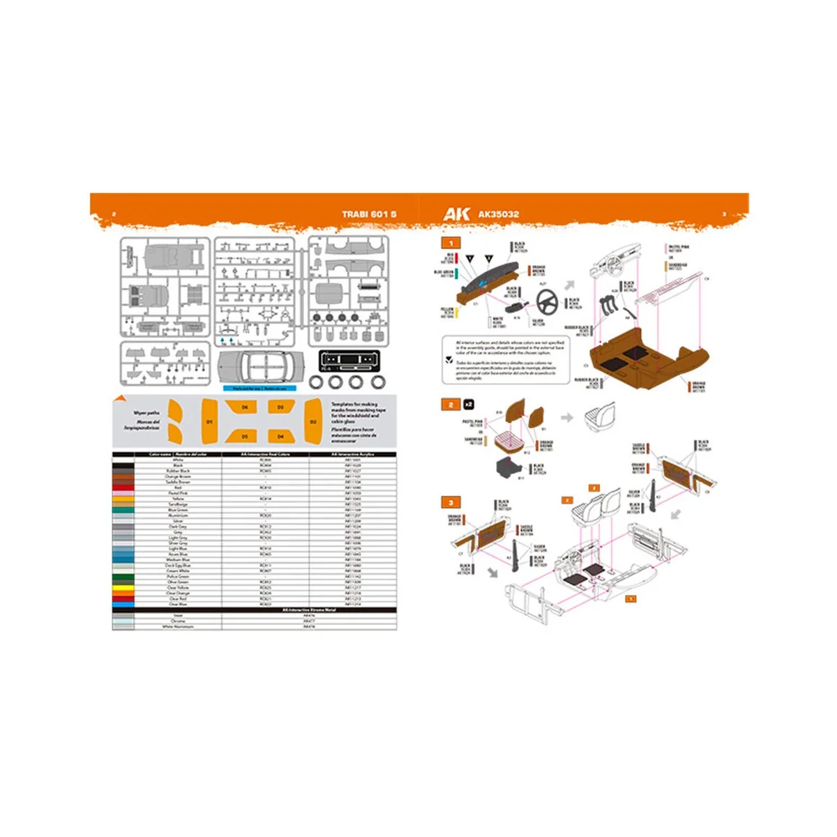 TRABI 601 S, 1/35 - AK Interactive AK35032 TRABI 601 S, 1/35 - AK Interactive AK35032