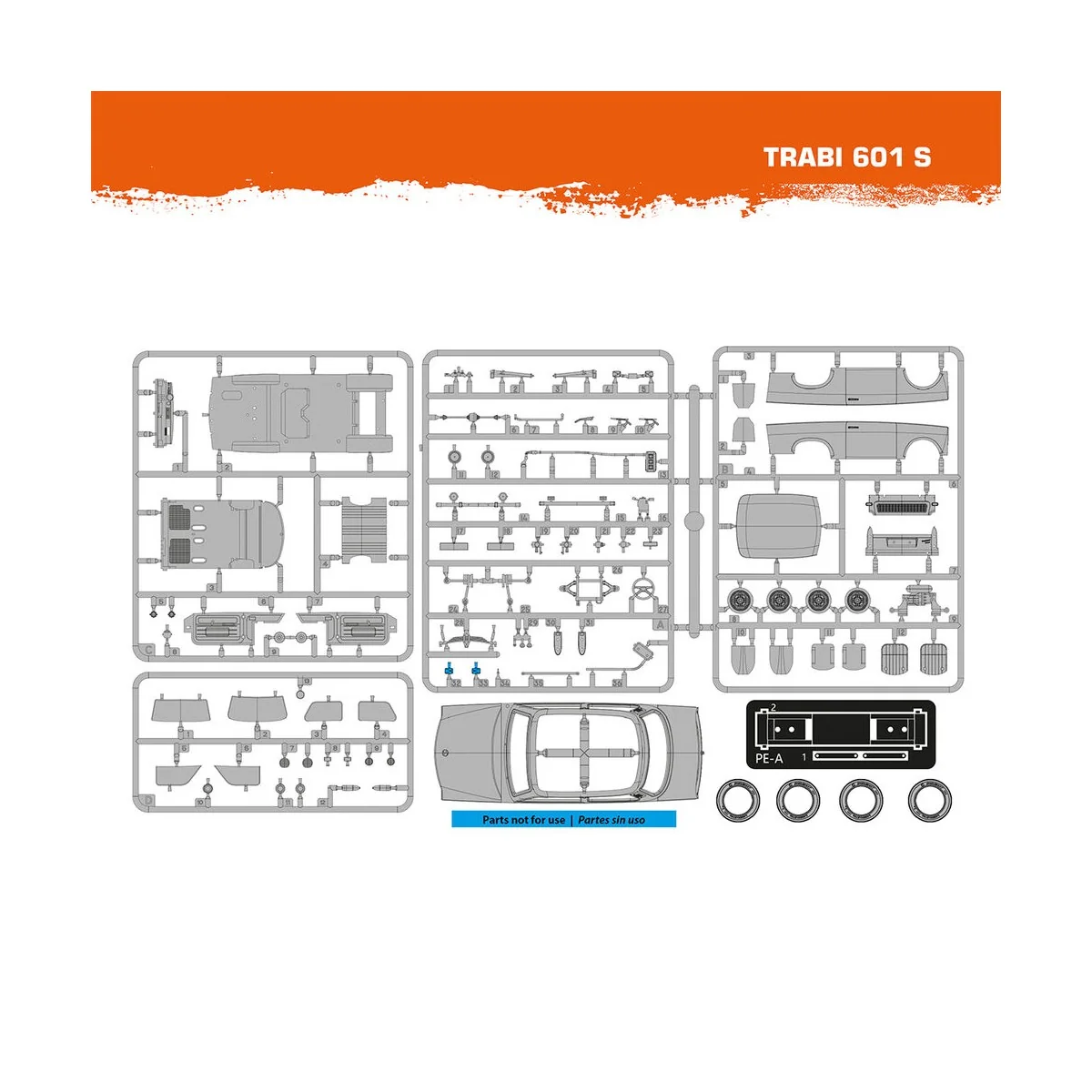 TRABI 601 S, 1/35 - AK Interactive AK35032 TRABI 601 S, 1/35 - AK Interactive AK35032