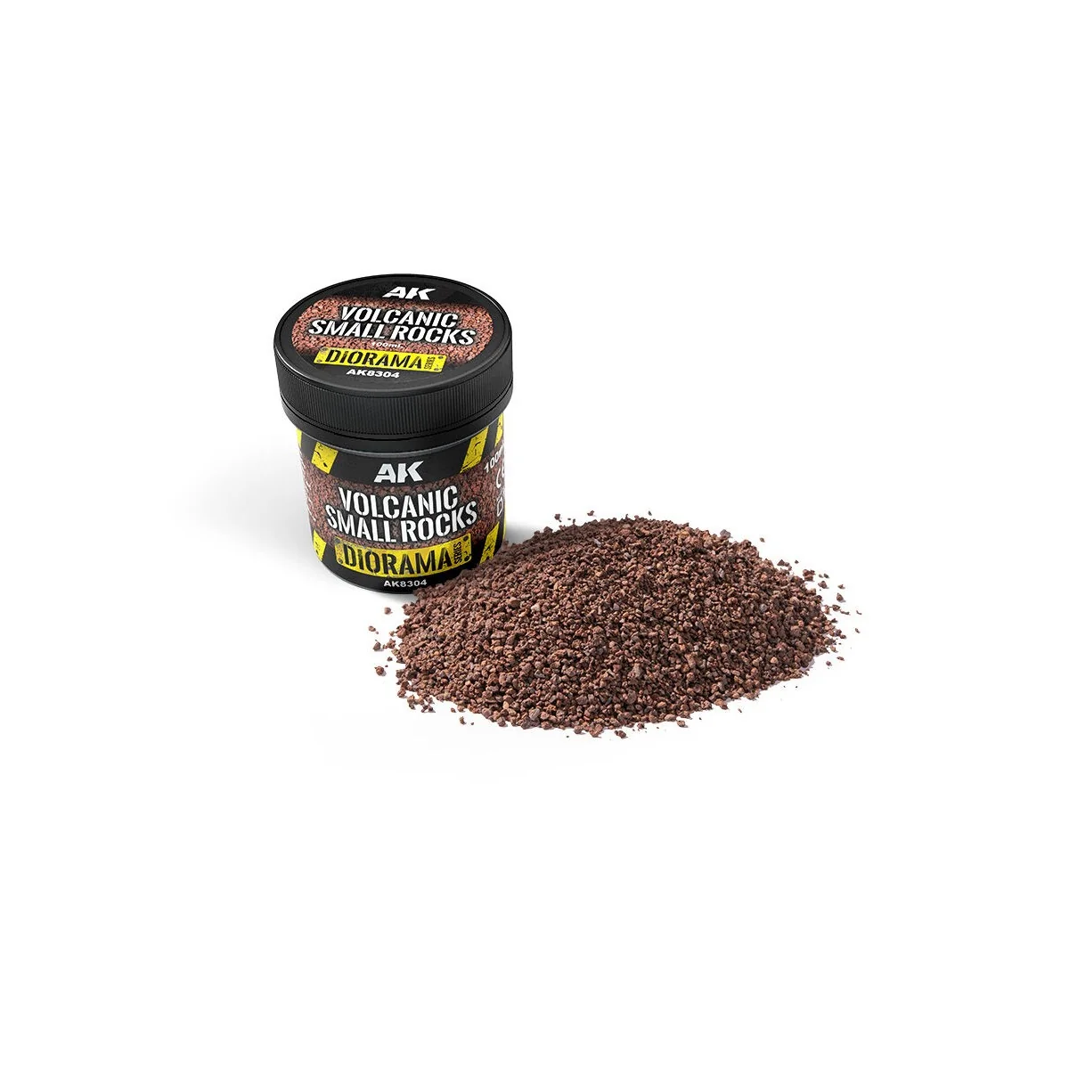 VOLCANIC SMALL ROCKS 100ML - AK Interactive AK8304 VOLCANIC SMALL ROCKS 100ML - AK Interactive AK8304