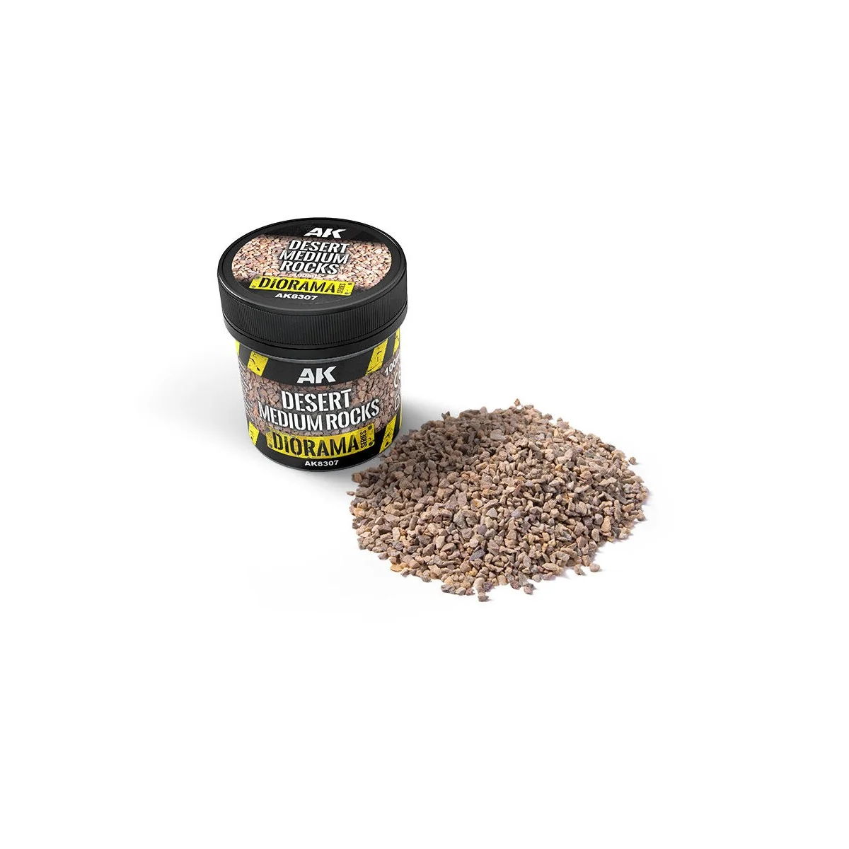 DESERT MEDIUM ROCKS 100ML - AK Interactive AK8307