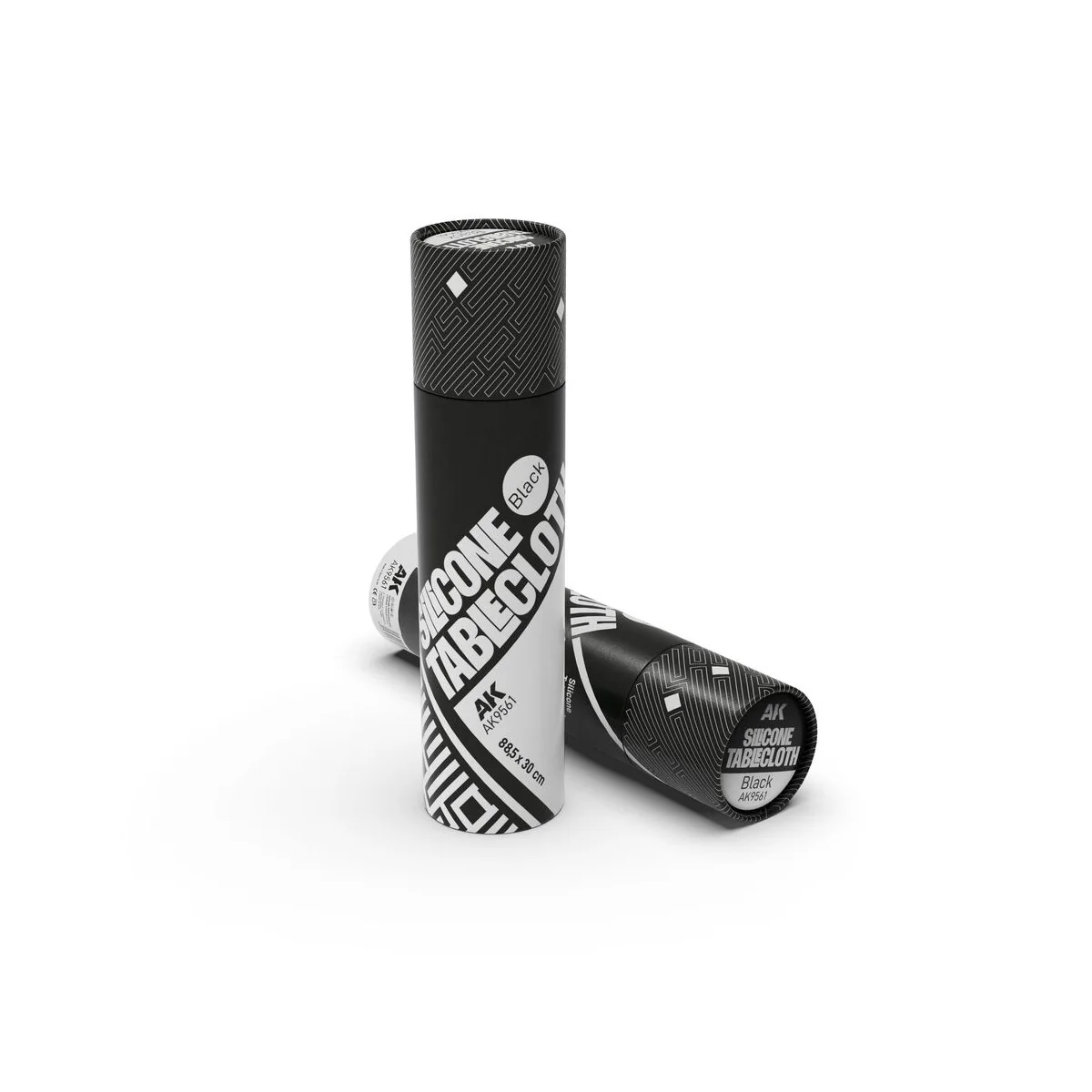 SILICONE TABLECLOTH BLACK 88, 50 X 30 CM - AK Interactive AK9561
