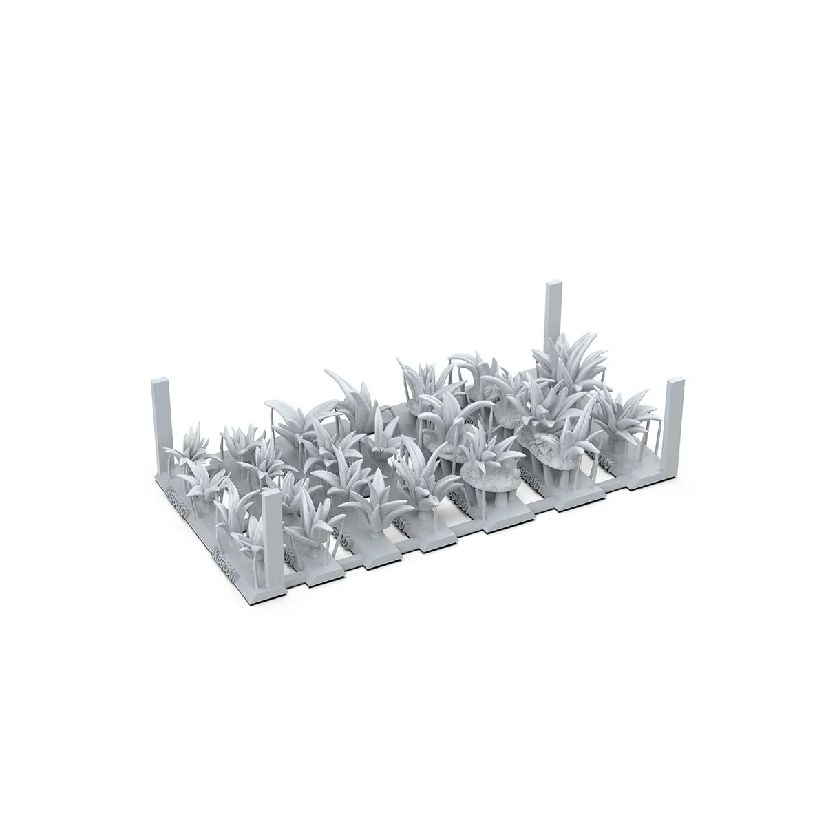 GRASS TUFTS - BASING BITS 22 pieces - AK Interactive AKBIT0001