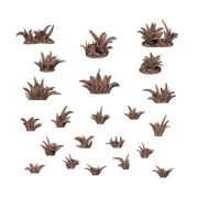 GRASS TUFTS - BASING BITS 22 pieces - AK Interactive AKBIT0001