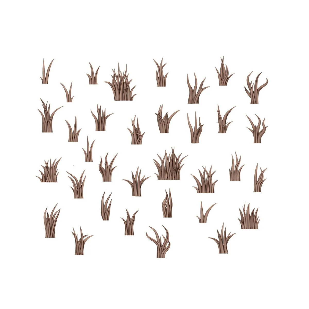 TALL GRASS - BASING BITS 35 pieces - AK Interactive AKBIT0002