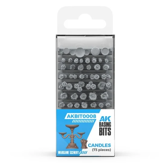 CANDLES - BASING BITS 73 pieces - AK Interactive AKBIT0008
