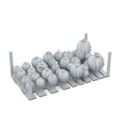 CACTUS BARREL - BASING BITS 20 pieces - AK Interactive AKBIT0010 CACTUS BARREL - BASING BITS 20 pieces - AK Interactive AKBIT0010
