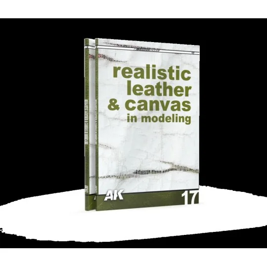 LEARNING 17 REALISTIC LEATHER & CANVAS (EN) - AK Interactive AK542