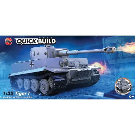 QUICKBUILD Tiger I, 1/35 - Airfix J6041