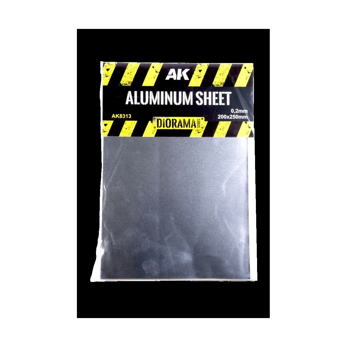 ALUMINIUM SHEET 200UM 200x250mm - AK Interactive AK8313