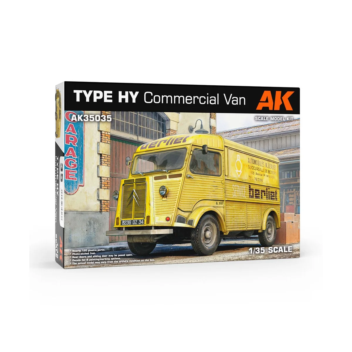 TYPE HY COMMERCIAL VAN, 1/35 - AK Interactive AK35035
