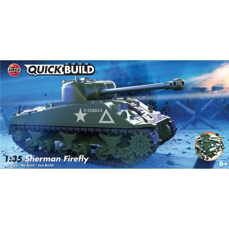 QUICKBUILD Sherman Firefly, 1/35 - Airfix J6042