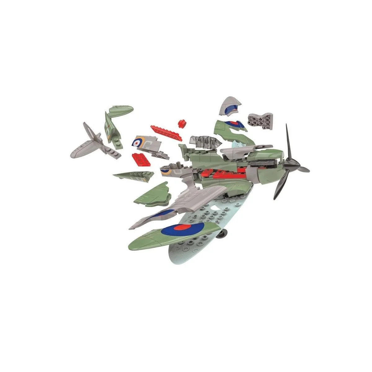 QUICKBUILD D-Day Spitfire - Airfix J6045 QUICKBUILD D-Day Spitfire - Airfix J6045