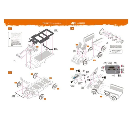 TYPE HY COMMERCIAL VAN, 1/35 - AK Interactive AK35035