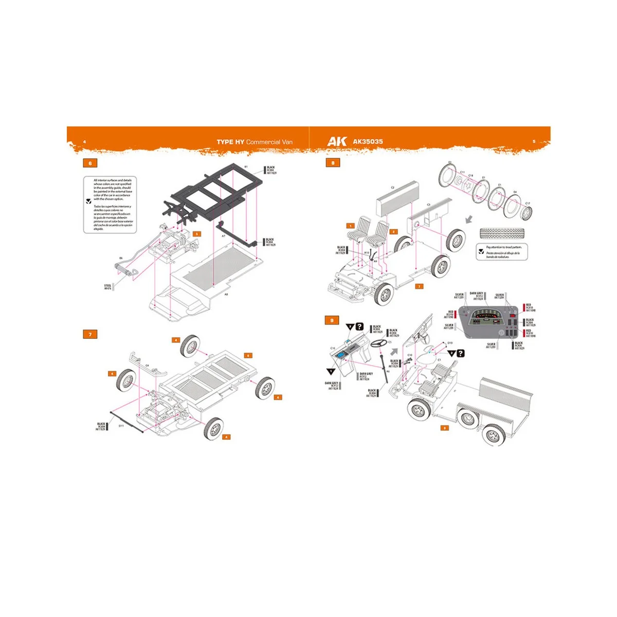 TYPE HY COMMERCIAL VAN, 1/35 - AK Interactive AK35035