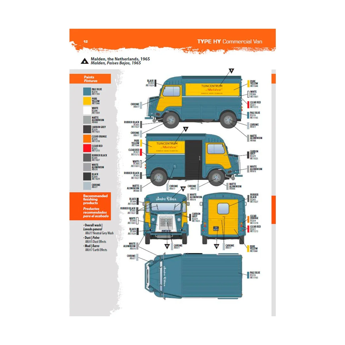TYPE HY COMMERCIAL VAN, 1/35 - AK Interactive AK35035