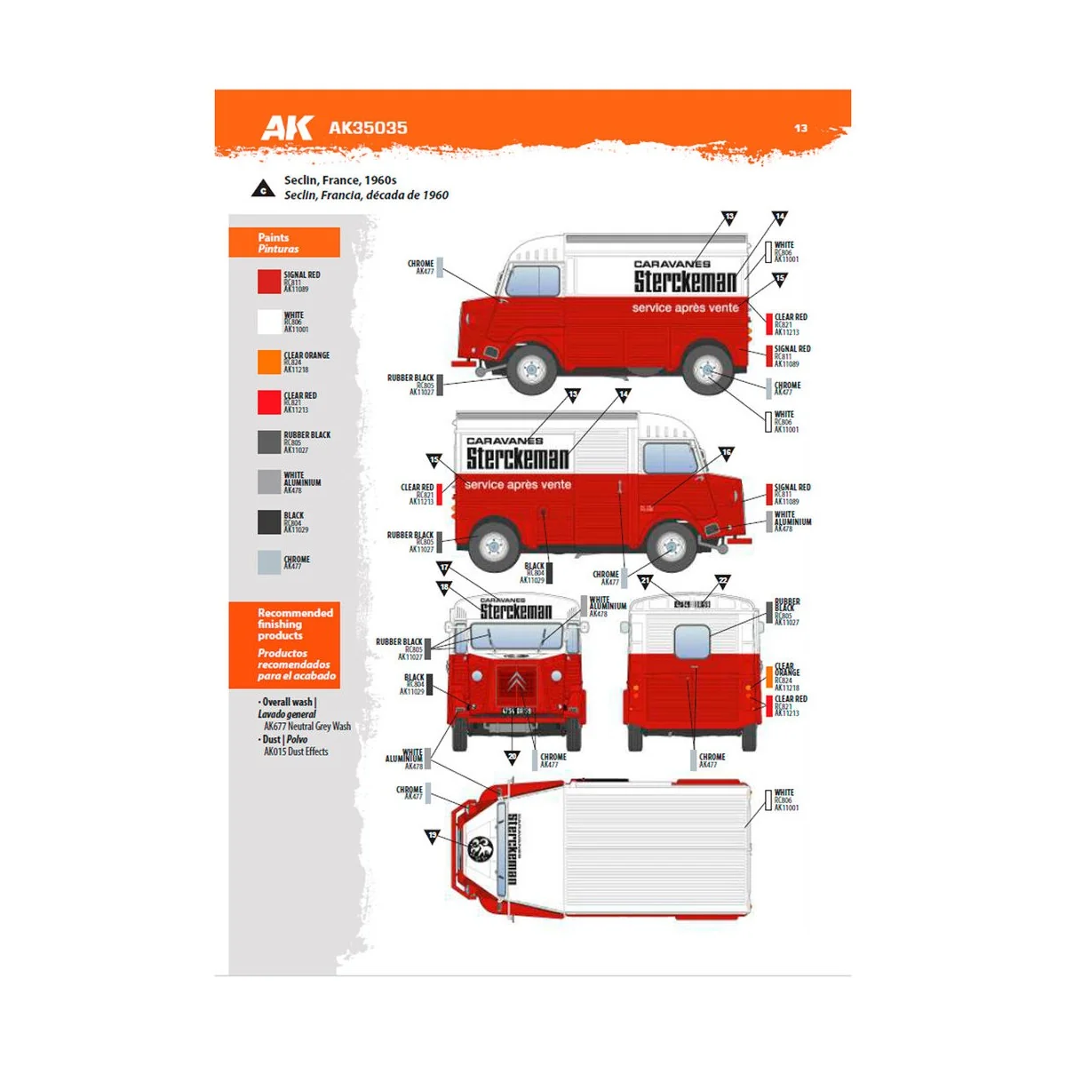 TYPE HY COMMERCIAL VAN, 1/35 - AK Interactive AK35035