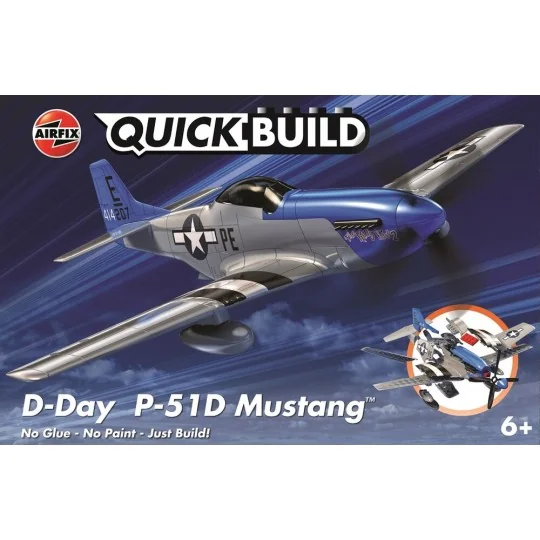 QUICKBUILD-Day Mustang - Airfix J6046 QUICKBUILD-Day Mustang - Airfix J6046
