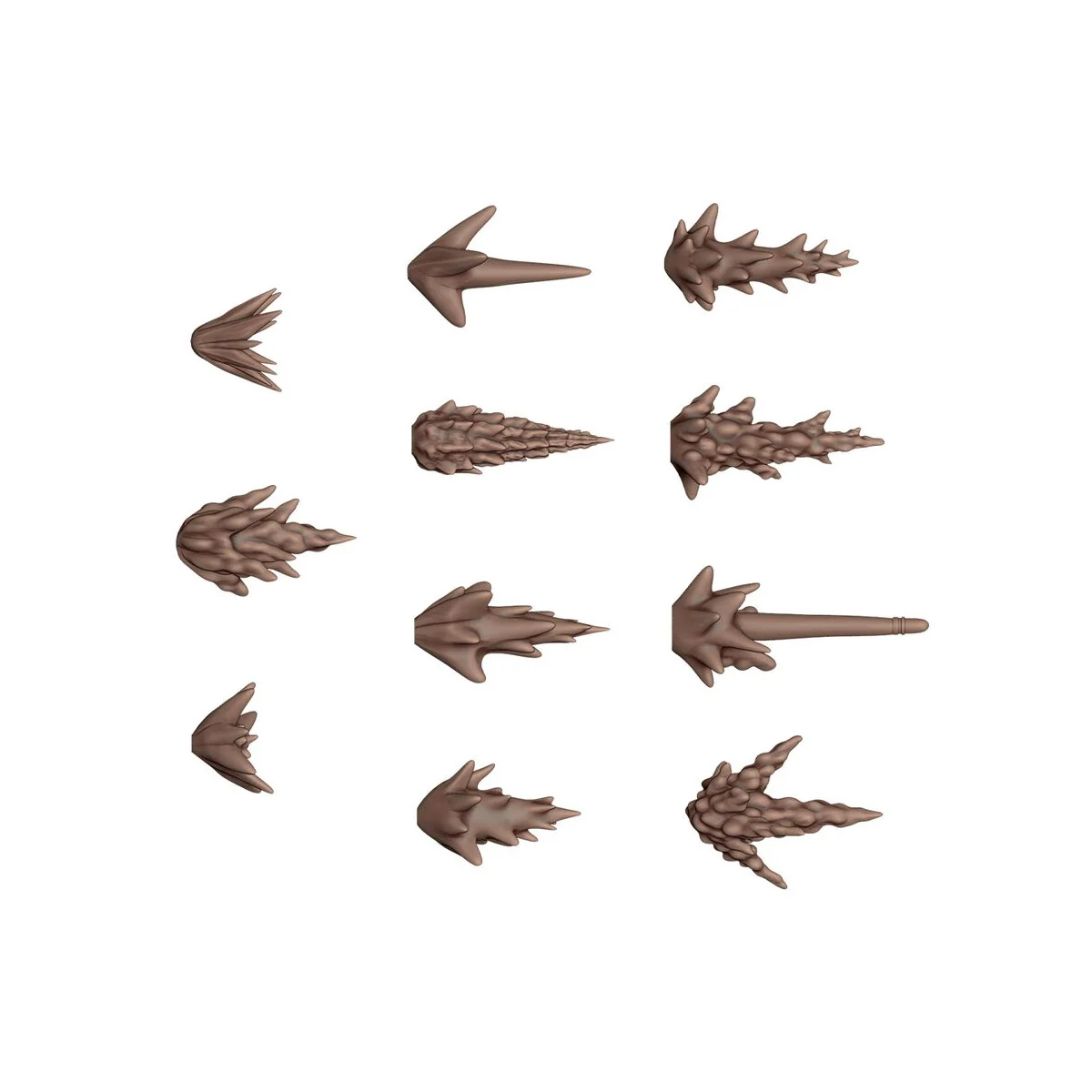 WEAPONS SHOT FX - BASING BITS 54 pieces - AK Interactive AKBIT0015