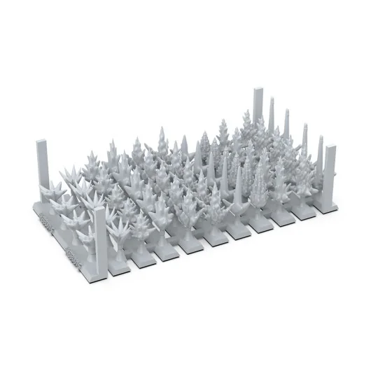 WEAPONS SHOT FX - BASING BITS 54 pieces - AK Interactive AKBIT0015