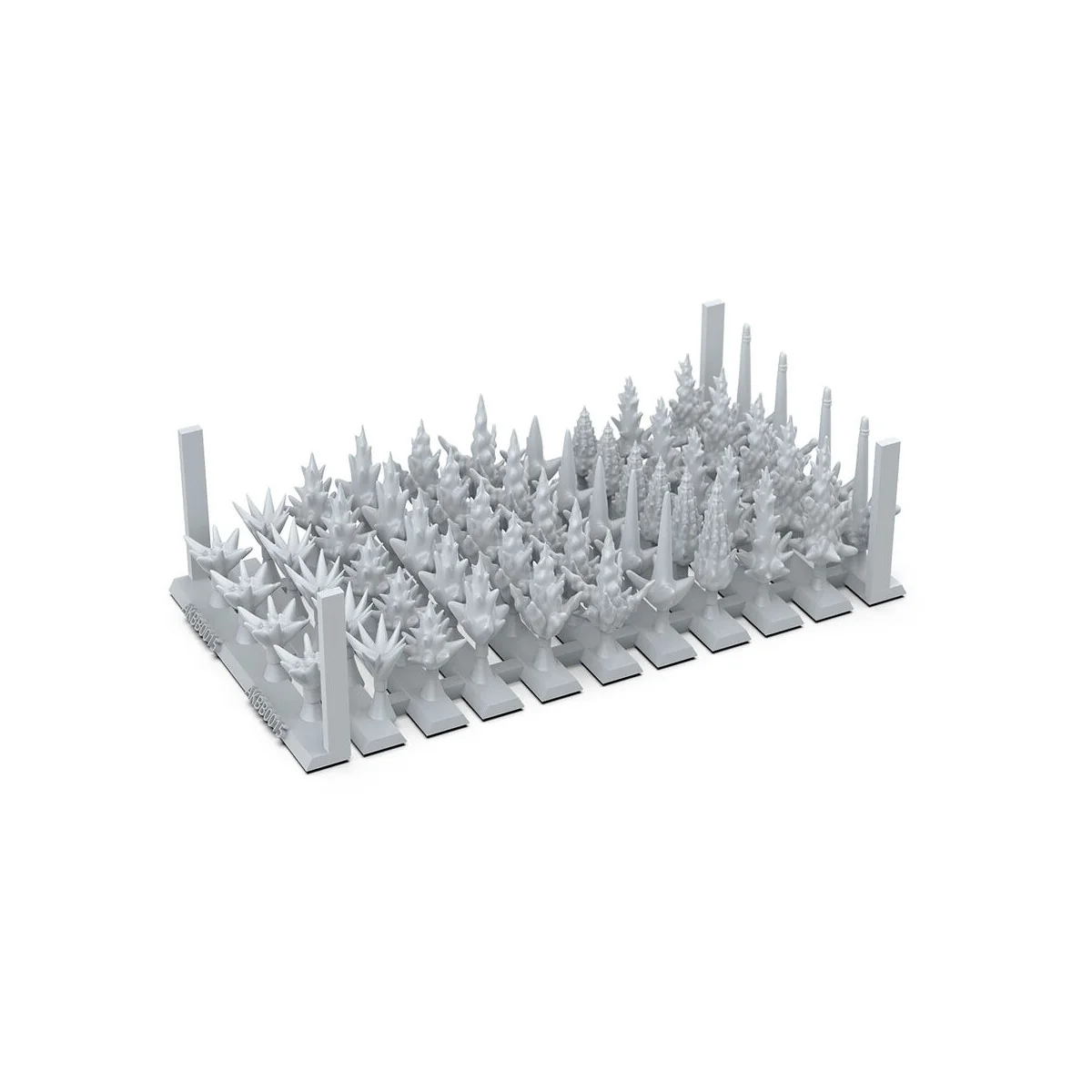 WEAPONS SHOT FX - BASING BITS 54 pieces - AK Interactive AKBIT0015