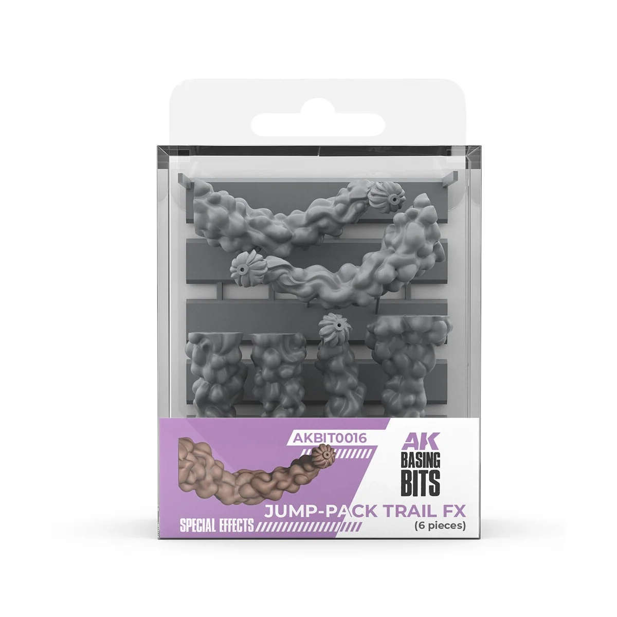 JUMP-PACK TRAIL FX - BASING BITS 6 pieces - AK Interactive AKBIT0016 JUMP-PACK TRAIL FX - BASING BITS 6 pieces - AK Interactive AKBIT0016