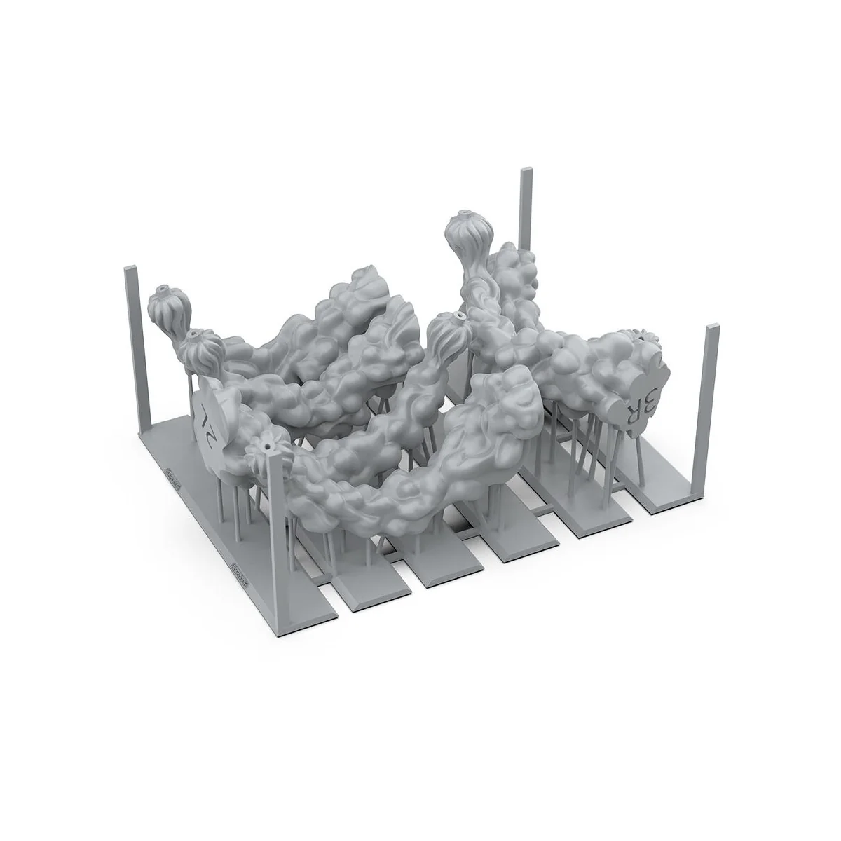 JUMP-PACK TRAIL FX - BASING BITS 6 pieces - AK Interactive AKBIT0016 JUMP-PACK TRAIL FX - BASING BITS 6 pieces - AK Interactive AKBIT0016