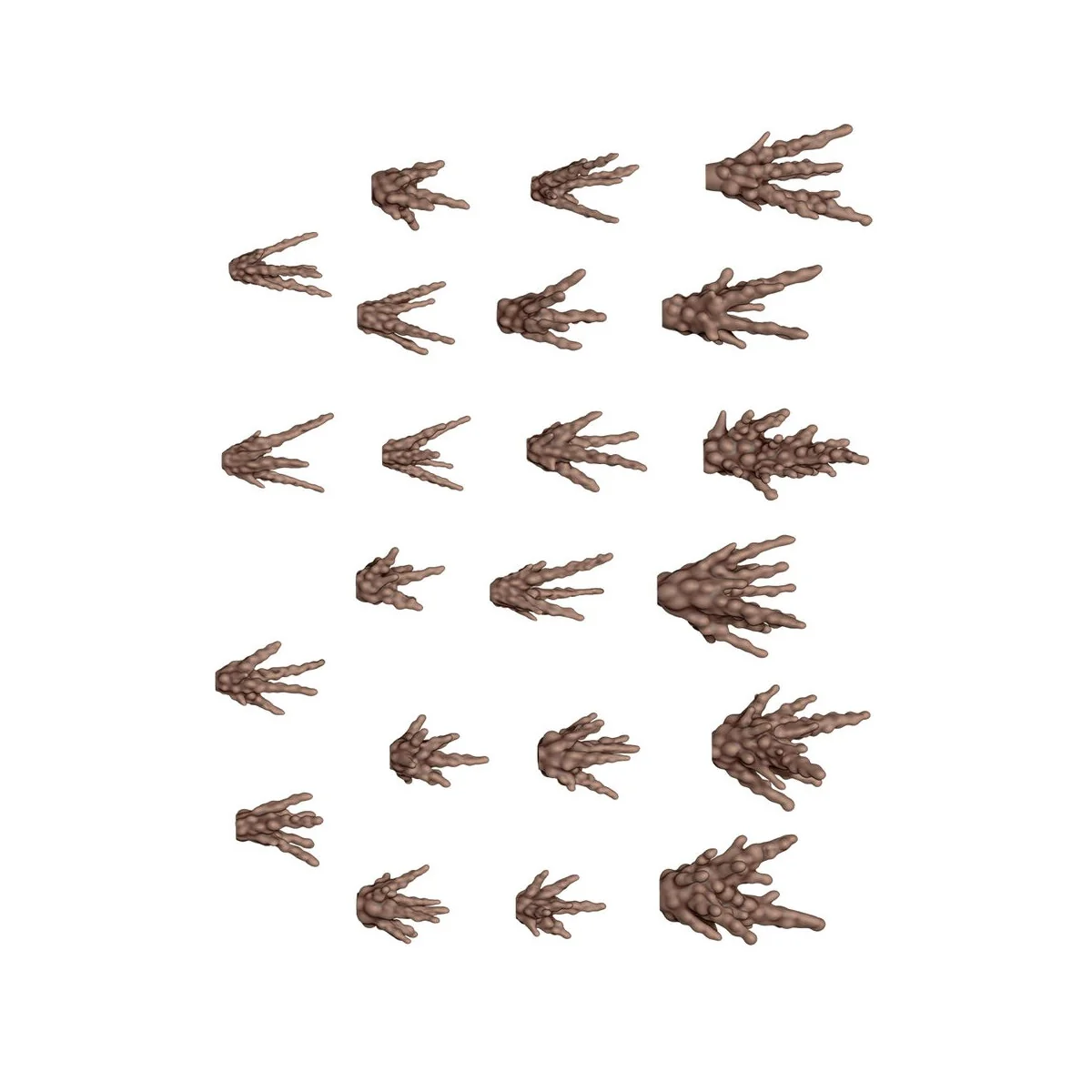 BULLET IMPACT FX - BASING BITS 43 pieces - AK Interactive AKBIT0018