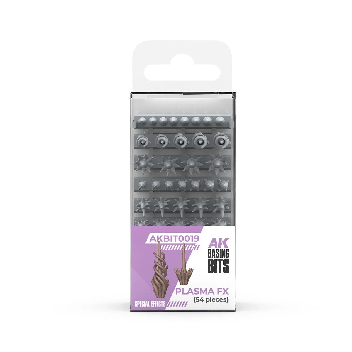 PLASMA FX - BASING BITS 54 pieces - AK Interactive AKBIT0019