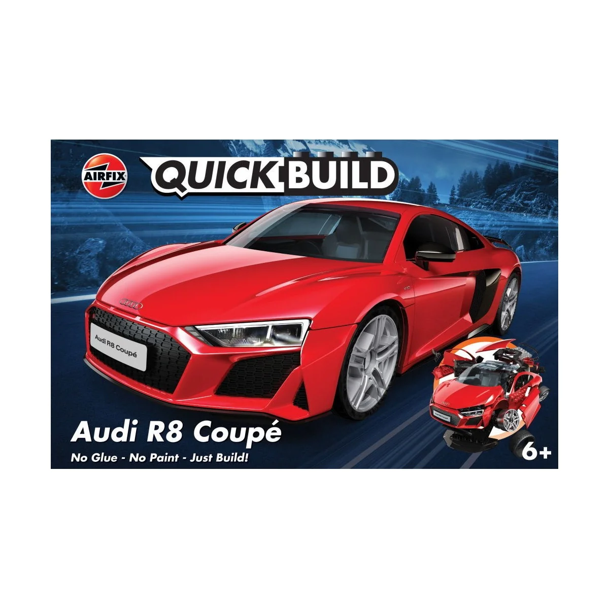 QUICKBUILD Audi R8 Coupe - Airfix J6049