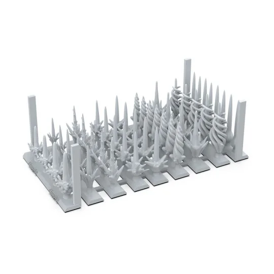 PLASMA FX - BASING BITS 54 pieces - AK Interactive AKBIT0019