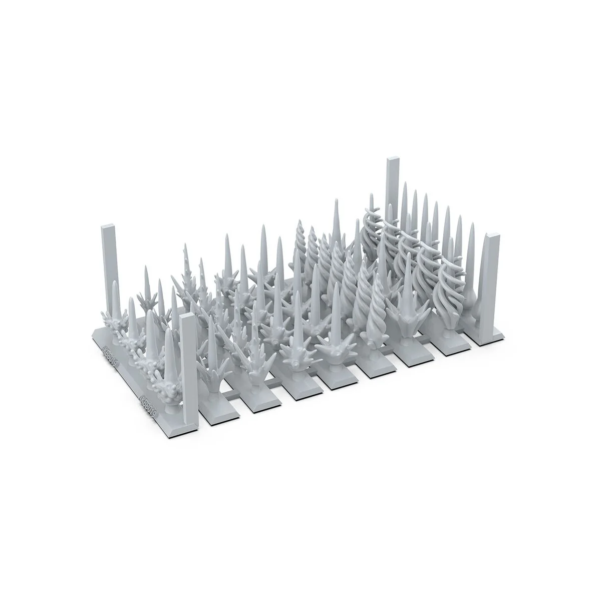 PLASMA FX - BASING BITS 54 pieces - AK Interactive AKBIT0019