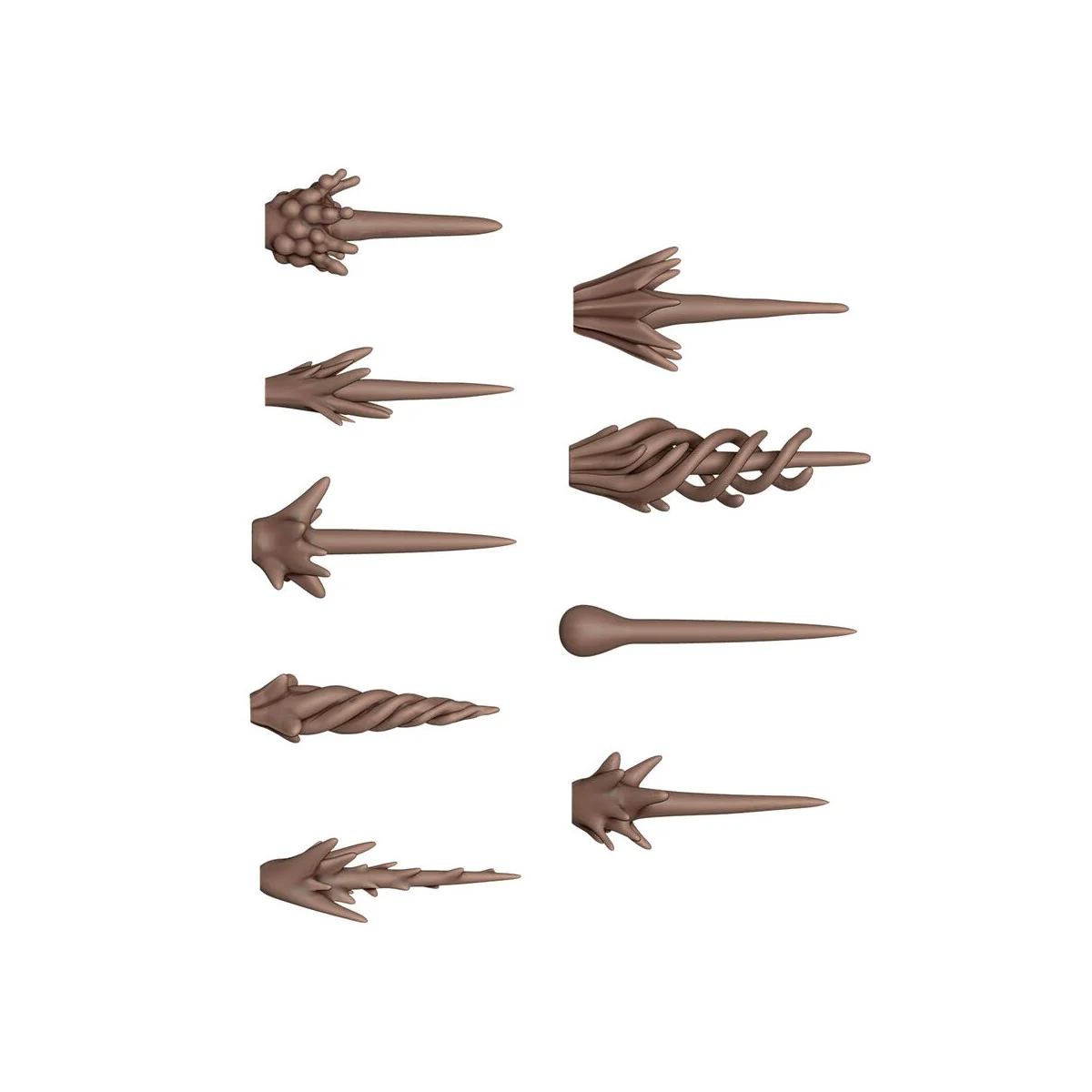 PLASMA FX - BASING BITS 54 pieces - AK Interactive AKBIT0019