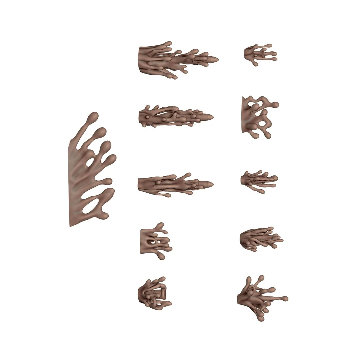 BLOOD FX - BASING BITS 54 pieces - AK Interactive AKBIT0020