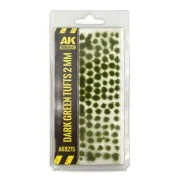 DARK GREEN TUFTS 2MM - AK Interactive AK8275