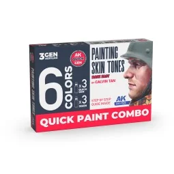 PAINTING SKIN TONES - AK Interactive AK17526