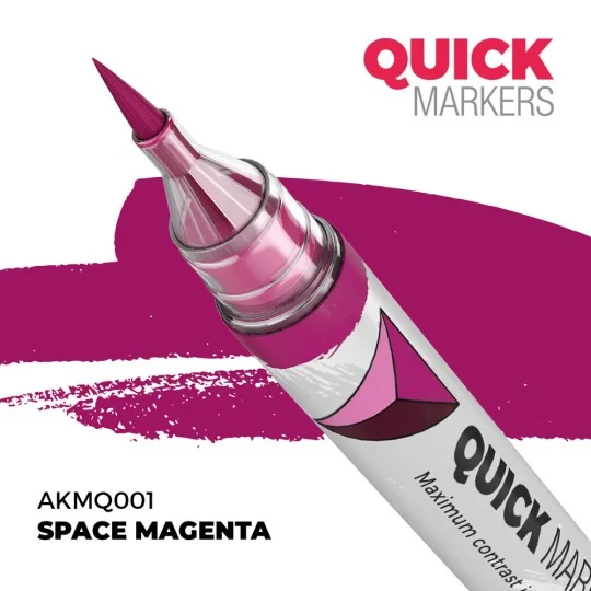 SPACE MAGENTA - QUICK MARKER - AK Interactive AKMQ001 SPACE MAGENTA - QUICK MARKER - AK Interactive AKMQ001