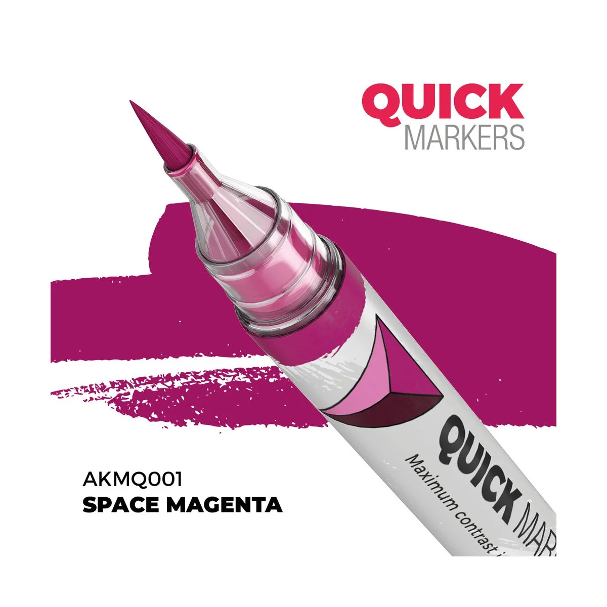 SPACE MAGENTA - QUICK MARKER - AK Interactive AKMQ001 SPACE MAGENTA - QUICK MARKER - AK Interactive AKMQ001