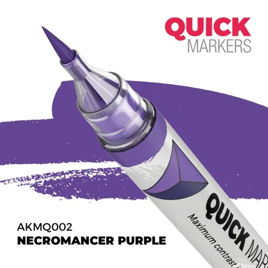 NECROMANCER PURPLE - QUICK MARKER - AK Interactive AKMQ002 NECROMANCER PURPLE - QUICK MARKER - AK Interactive AKMQ002