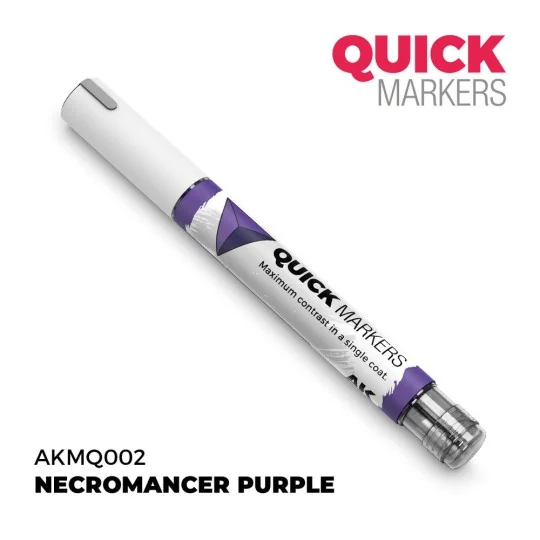 NECROMANCER PURPLE - QUICK MARKER - AK Interactive AKMQ002 NECROMANCER PURPLE - QUICK MARKER - AK Interactive AKMQ002
