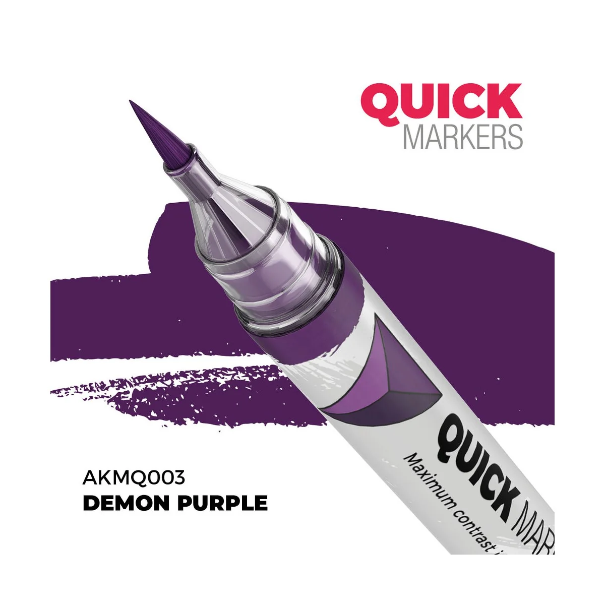 DEMON PURPLE - QUICK MARKER - AK Interactive AKMQ003 DEMON PURPLE - QUICK MARKER - AK Interactive AKMQ003
