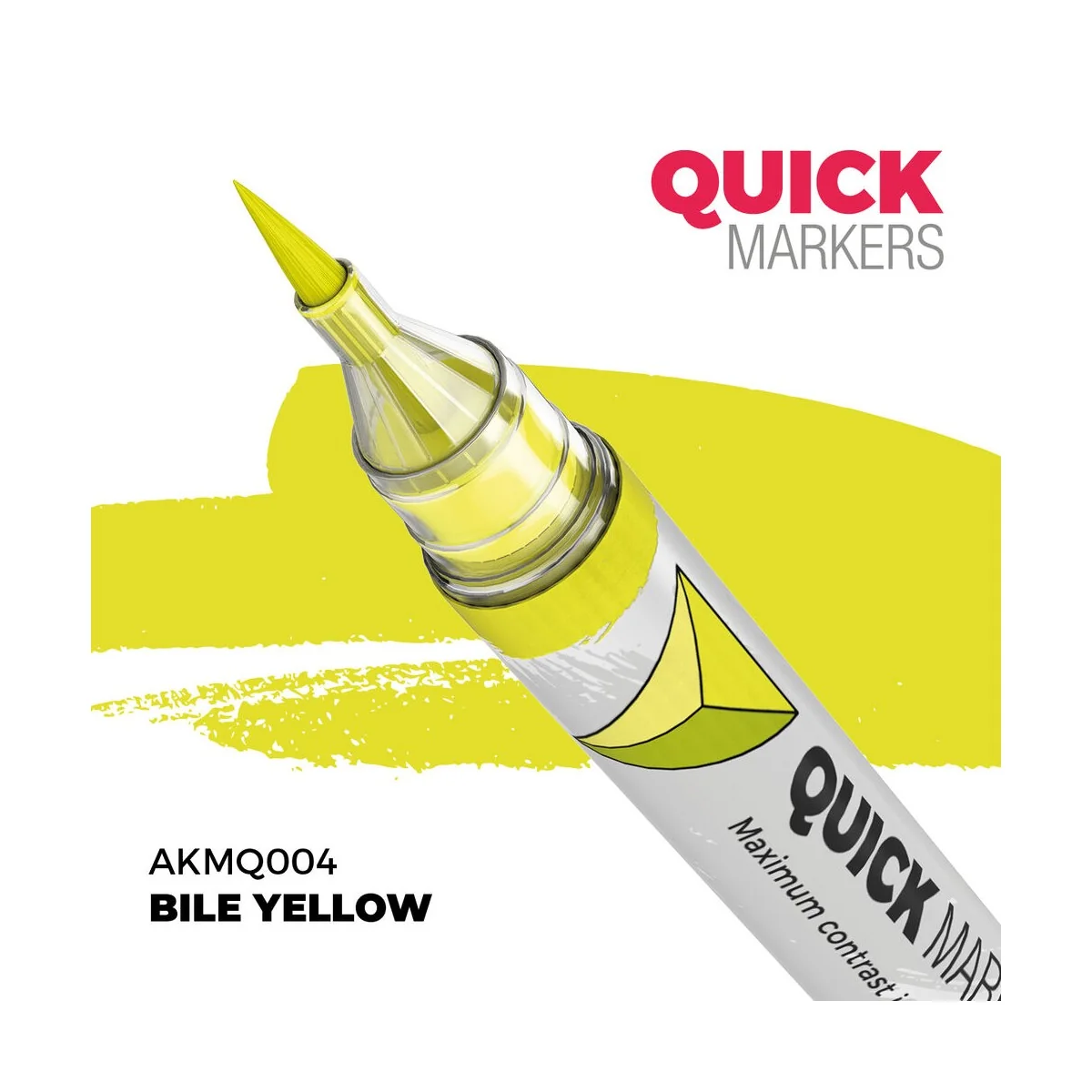 BILE YELLOW - QUICK MARKER - AK Interactive AKMQ004 BILE YELLOW - QUICK MARKER - AK Interactive AKMQ004