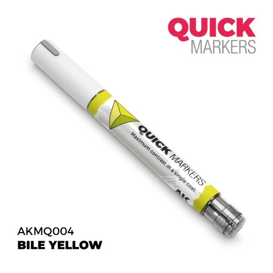 BILE YELLOW - QUICK MARKER - AK Interactive AKMQ004 BILE YELLOW - QUICK MARKER - AK Interactive AKMQ004